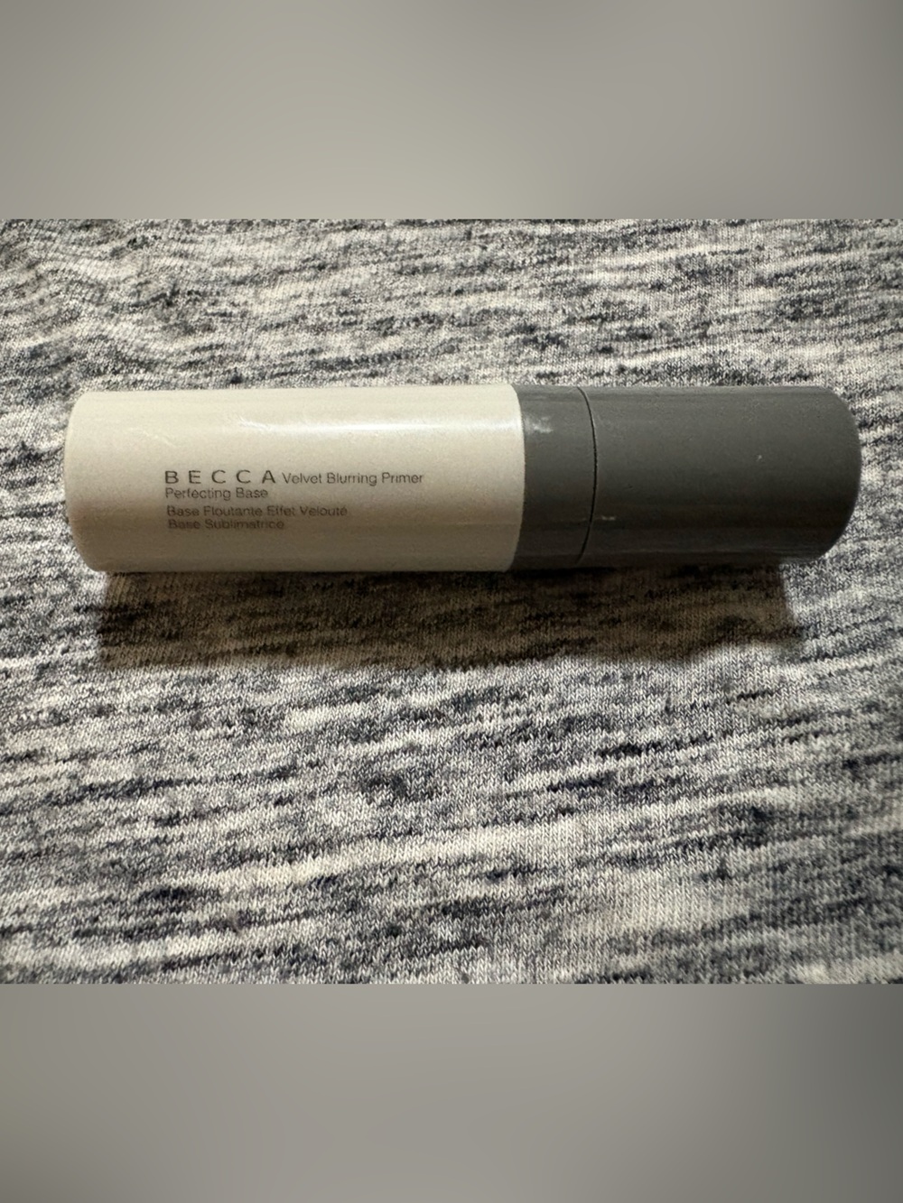 BECCA Velvet Blurring Primer Stick in Light Gray and Dark Pewter